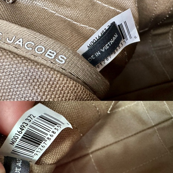 Marc Jacobs Small Traveller Canvas Tote Bag - Picture 9 of 16